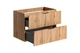 Тумба под умывальник с ящиками ADEL 80 см Comad ADEL OAK 82-80-B-2S - изображение 2