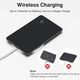 Умная карта IVANKY Smart Rechargeable Thin Wallet Finder для Apple Find My (iOS Only), Bluetooth 5.2, акумуляторная, 80dB+, wireless charge - изображение 4