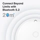 Умный брелок IVANKY "FusionFinder" Apple AirTag для Apple Find My (iOS Only), Bluetooth 5.2, сменная батарейка, 85dB+, IP67, 2 Pack - изображение 3