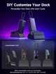 Док-станция JSAUX для Steam Deck/ROG Ally/Legion Go Dock, 6-в-1 HDMI 4K@120Hz, Gigabit Ethernet, USB-A/USB C 3.2 Gen 1 и 100 Вт USB-C (HB0609) - изображение 6