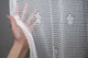 Тюль сітка VR-Textil Juli № 890т Арка на кухню колір білий з світло-коричневим 250х150 см (53-0179) - зображення 3