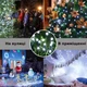 Светодиодная гирлянда 100 LED, 9 м, IP44, холодный белый свет, зеленый провод, 8 режимов, питание от сети 220В, 4009040 - изображение 4