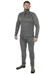 Термобілизна флісова Norfin Winter Line Gray чоловіча (1-й,2-й шар) сіра розмір XXL 3036005-XXL (72677) 3036005-XXL - зображення 3