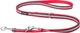Smycz regulowana Amiplay Shine 6 w 1 L 100 - 200 cm Czerwona (5906160226845) - obraz 1