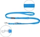 Smycz regulowana Amiplay Reflective 6 w 1 M 100 - 200 cm Niebieska (5907563215559) - obraz 2
