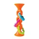 Прорезыватель-погремушка на присосках Fat Brain Toys pipSquigz Loops бирюзовый (FA166-1) - изображение 3