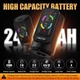 Беспроводная тату машинка Ambition Zetton + RCA адаптер + линия RCA + зарядный кабель, аккумулятор 2400 мАч, Mirror Black - изображение 8
