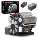 Конструктор Mould King 10088 модель двигуна V8 восьмициліндровий бензиновий двигун - изображение 1