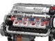 Конструктор Mould King 10088 модель двигуна V8 восьмициліндровий бензиновий двигун - изображение 5