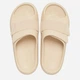 Жіночі шльопанці Crocs Mellow Luxe Recovery Slide 209413-2DS 37-38 (M5/W7) 23 см Бежеві (196265597291) - зображення 3