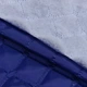 Синтепон 100g термопай 3см*3см з підкладкою 190т темний електрик (155г/м.кв150см пог.м) 194150 - зображення 1