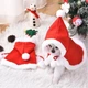 Костюм новогодний Санта для животных Размер M Podarkus DK040-M - изображение 5