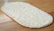 Килим з високим ворсом Himalaya 8206A cream овал 0.50x0.80 - зображення 5