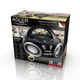Радіо Бумбокс Adler AD 1181 портативна магнітола CD MP3 USB FM радіо 3 Вт Black silver - зображення 7