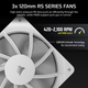 Система водяного охолодження із вентиляторами 120 мм Corsair Nautilus 360 RS LCD White (CW-9061034-WW) - зображення 5