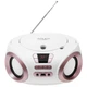 Радіо Бумбокс Adler AD 1181 портативна магнітола CD MP3 USB FM радіо 3 Вт White gold - зображення 2