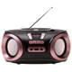 Радіо Бумбокс Adler AD 1181 портативна магнітола CD MP3 USB FM радіо 3 Вт Black copper - зображення 3