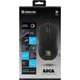 Мышь Defender Arga GM-049 6 кнопок 3600 DPI с ковриком LED rainbow Black (52049) - изображение 4