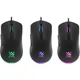 Мышь Defender Arga GM-049 6 кнопок 3600 DPI с ковриком LED rainbow Black (52049) - изображение 5