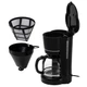 Крапельна кавоварка Adler AD 4383 Black (1.5 л, 900 Вт) на 12 чашок з нейлоновим фільтром та автовідключенням - изображение 5