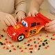 Конструктор машинка 3D Magic Blocks Авто молния Маквин McQueen 1031 деталь, №8808 - изображение 9