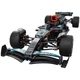 Конструктор MG58 Formula F1 1:10 с электромоторами, радиоуправлением и подсветкой 1020 деталей Формула Ф1 черная - изображение 3