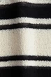 Топ H&M 1294674 белые черные полоски M - изображение 3