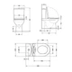 Унитаз напольный Qtap Swan Ultra Quiet (QT16222182TW) - изображение 2
