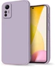 Силіконовий чохол HardCorner Xiaomi 12 Lite (з мікрофіброю) Lilac (34825-3B) - зображення 1