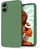 Силіконовий чохол HardCorner Realme C55 (з мікрофіброю) Khaki (35403-17) - зображення 1