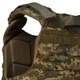 Плитоноска Warmor Gen.4 (Комплект 4 подсумки) с системой быстрого сброса. Molle. Цвет Пиксель - изображение 5