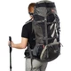 Рюкзак туристичний Naturehike NH70B070-B, 70л+5л. Чорно-сірий - зображення 9