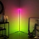 Кутовий LED торшер 120 см 20 Вт 100-240 В 50 Гц Ledox Design 330 колірних комбінацій з пультом та регулюванням яскравості - зображення 1