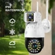 Беспроводная камера видеонаблюдения DUAL CAMERA P12 WIFI IP 360/90 V380PRO 3+3.0mp с датчиком движения и креплением - изображение 3