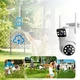 Бездротова поворотна WiFi камера 6Мп + 6Мп SZSINOCAM TY-Q2 O-KAM Pro IP66 з режимом дня/ночі та датчиком руху - зображення 4