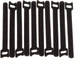 Кабельные стяжки на липучке ParkSide 20шт 20×300 black - изображение 1