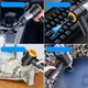 Автомобільний пилосос 6в1+4 насадки, USB, YT-M2042 / Акумуляторний пилосос в авто / Ручний міні-пилосос - зображення 5