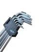 Набор ключей Torx удлиненные King STD T10-50 9шт KSH-309XL - изображение 2