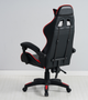 Крісло комп'ютерне ігрове з підставкою дня ніг Gamer Pro Jaguar Plus червоне - изображение 2