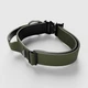 Тактический широкий ошейник с ручкой для собак BullyBillows Combat Collar Handle 5 cm L: 50 мм, ОШ 45-66 см Зеленый - изображение 4