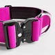 Тактичний широкий нашийник із ручкою для собак BullyBillows Combat Collar Handle 5 cm L: 50 мм, ОШ 45-66 см Малиновий - зображення 2