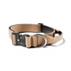 Тактический ошейник с ручкой для собак BullyBillows Combat Collar Handle 4 cm L: 40 мм, ОШ 48-66 см Бежевый - изображение 1