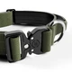 Тактический ошейник с ручкой для собак BullyBillows Combat Collar Handle 4 cm S: 40 мм, ОШ 40-50 см Зеленый - изображение 3
