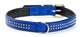 Нашийник зі стразами для собак маленьких порід Swarovski Crystal Mini Collar Nobby S: 17-19 мм, Д 37 см, ОШ 27-32 см Синій - зображення 1