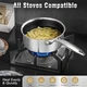 Ківш кухонний з антипригарним покриттям HONEYCOMB A-PLUS 1.2 л 18 см (3060 CS) - зображення 5
