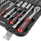 Набір інструментів 73 од. STORM, 1/2", 1/4", Cr-V INTERTOOL ET-8073 - изображение 6
