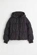 Куртка демісезонна жіноча H&M 202442-4 XS(160/80) чорний (2000004784362) - зображення 1