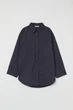 Куртка-сорочка жіноча H&M 202781-4 L(175/104) чорний (2027810005) - изображение 1