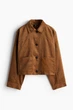 Куртка демісезонна жіноча H&M 210763-4 2XL(180/128) коричневий (2000005010583) - изображение 2