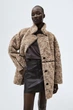 Куртка демісезонна жіноча H&M 211913-4 M(170/96) бежевий (2119130004) - изображение 2